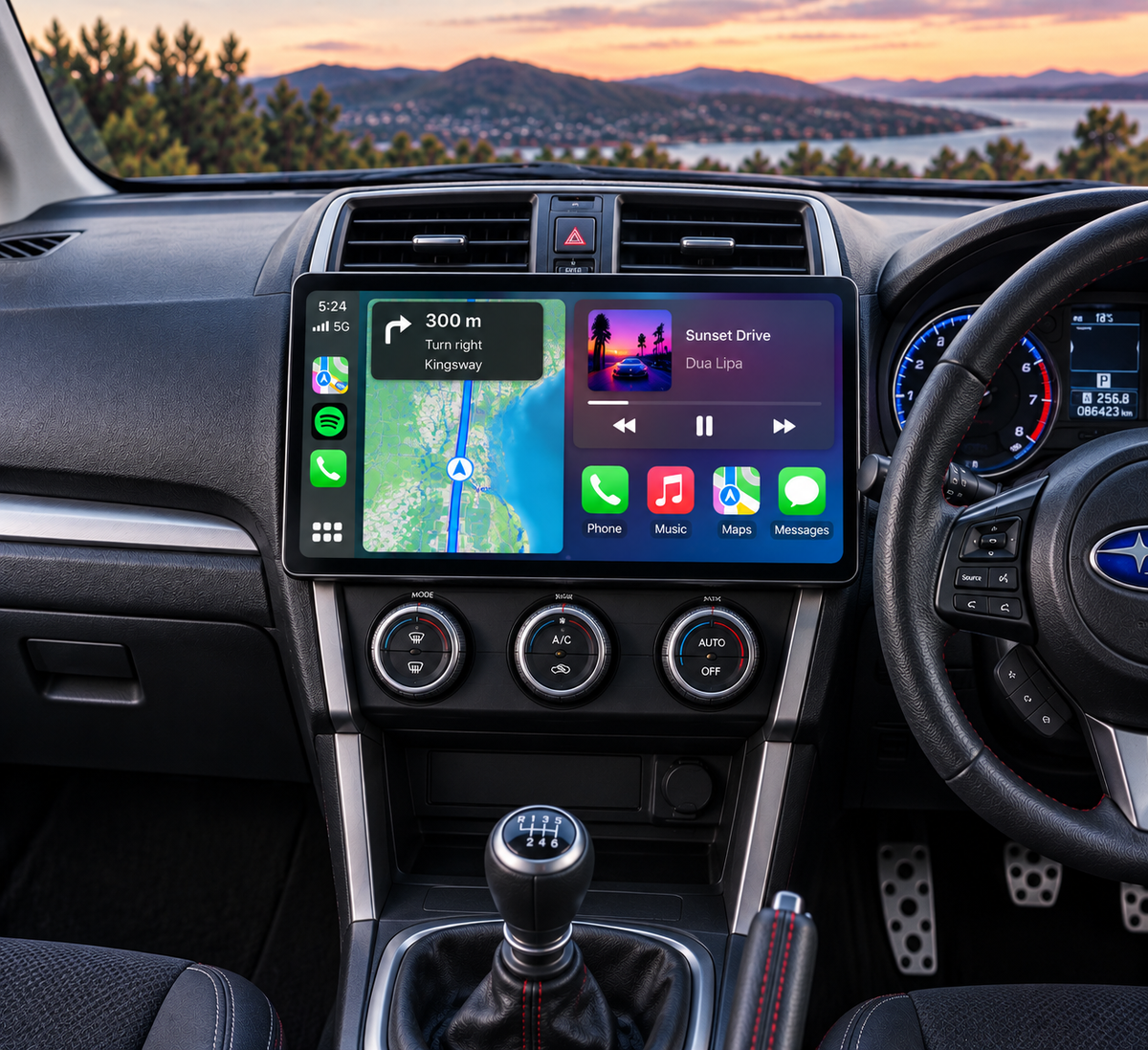 Subaru Impreza 2012-2016 13 Inch CarPlay Screen