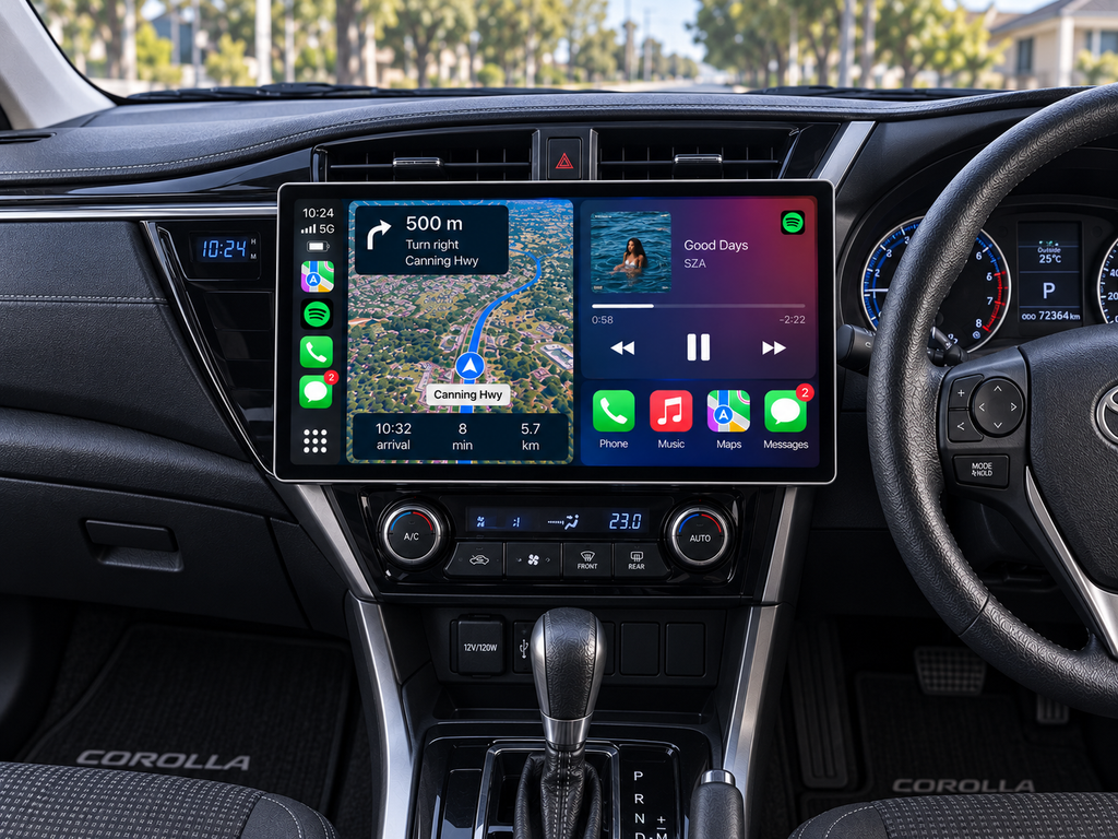 Toyota Corolla 2012-2015 E180 Hatch 13 Inch CarPlay Screen