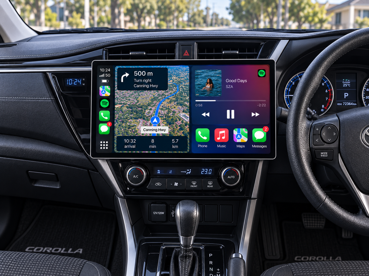 Toyota Corolla 2012-2015 E180 Hatch 13 Inch CarPlay Screen