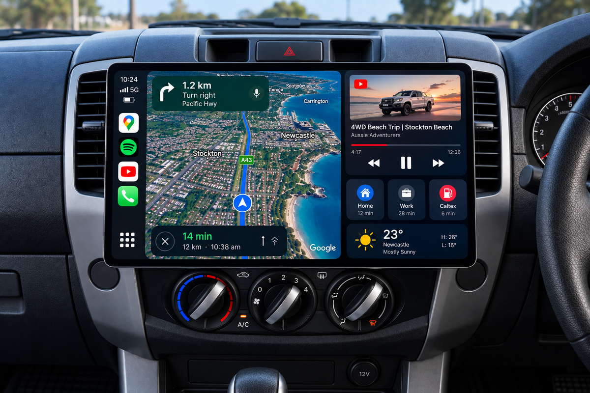 Nissan Navara D40 2005-2015 13 Inch CarPlay Screen