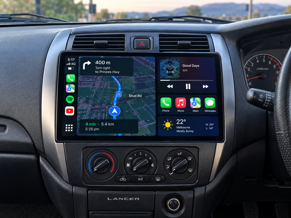 Mitsubishi Lancer 2000-2017 13 Inch CarPlay Screen