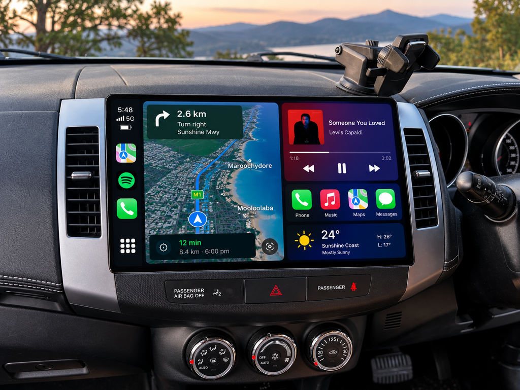 Mitsubishi Outlander 2006-2021 13 Inch CarPlay Screen