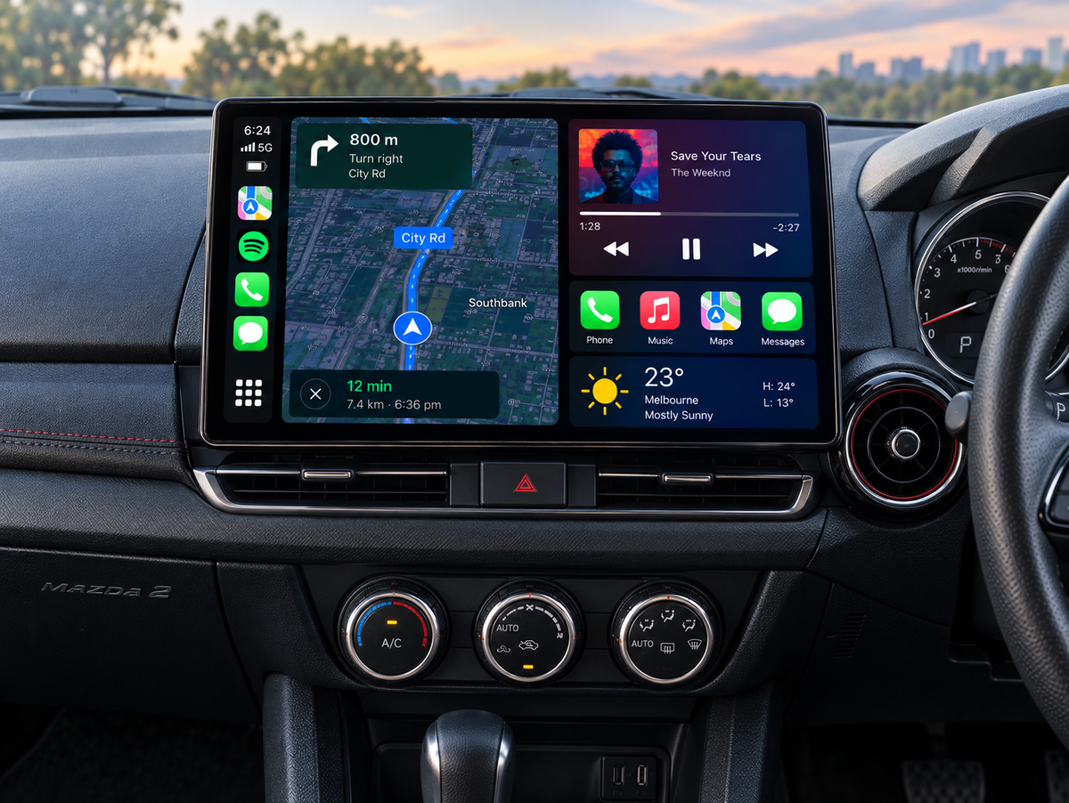 Mazda 2 2007-2026 13 Inch CarPlay Screen