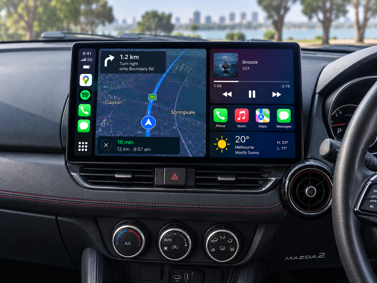 Mazda 2 2007-2026 13 Inch CarPlay Screen