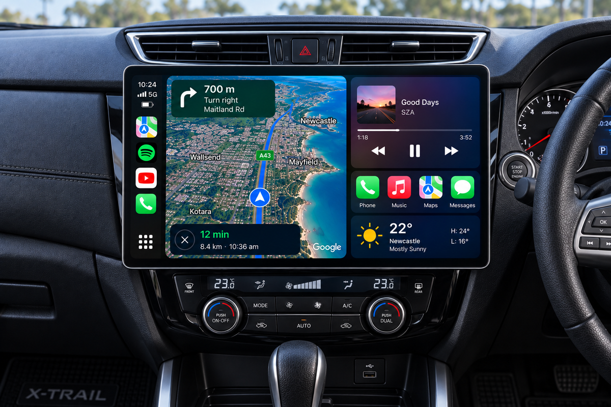 Nissan X-Trail T32 2014-2022 13 Inch CarPlay Screen