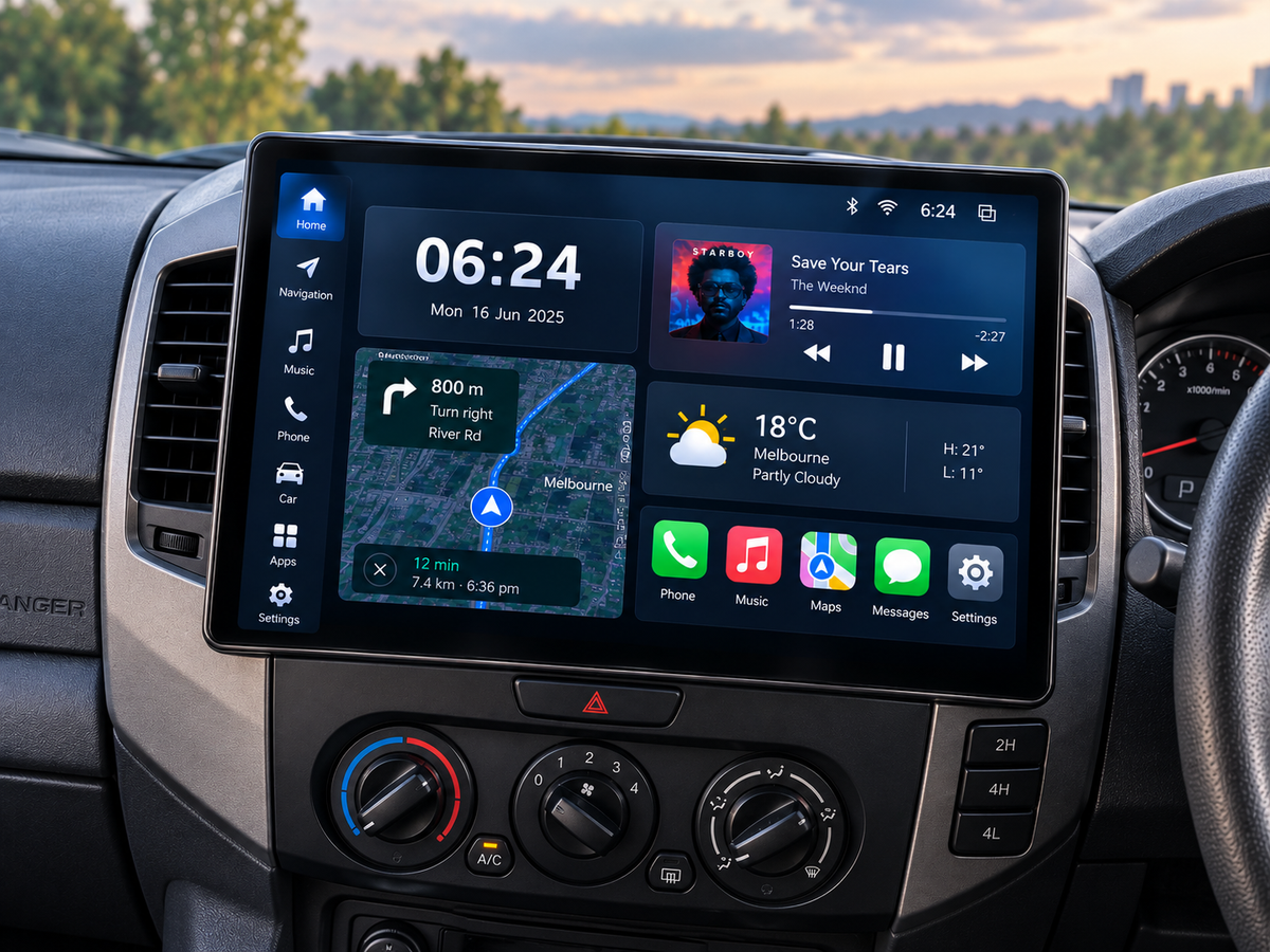 Ford Ranger 2006-2026 13 Inch CarPlay Screen
