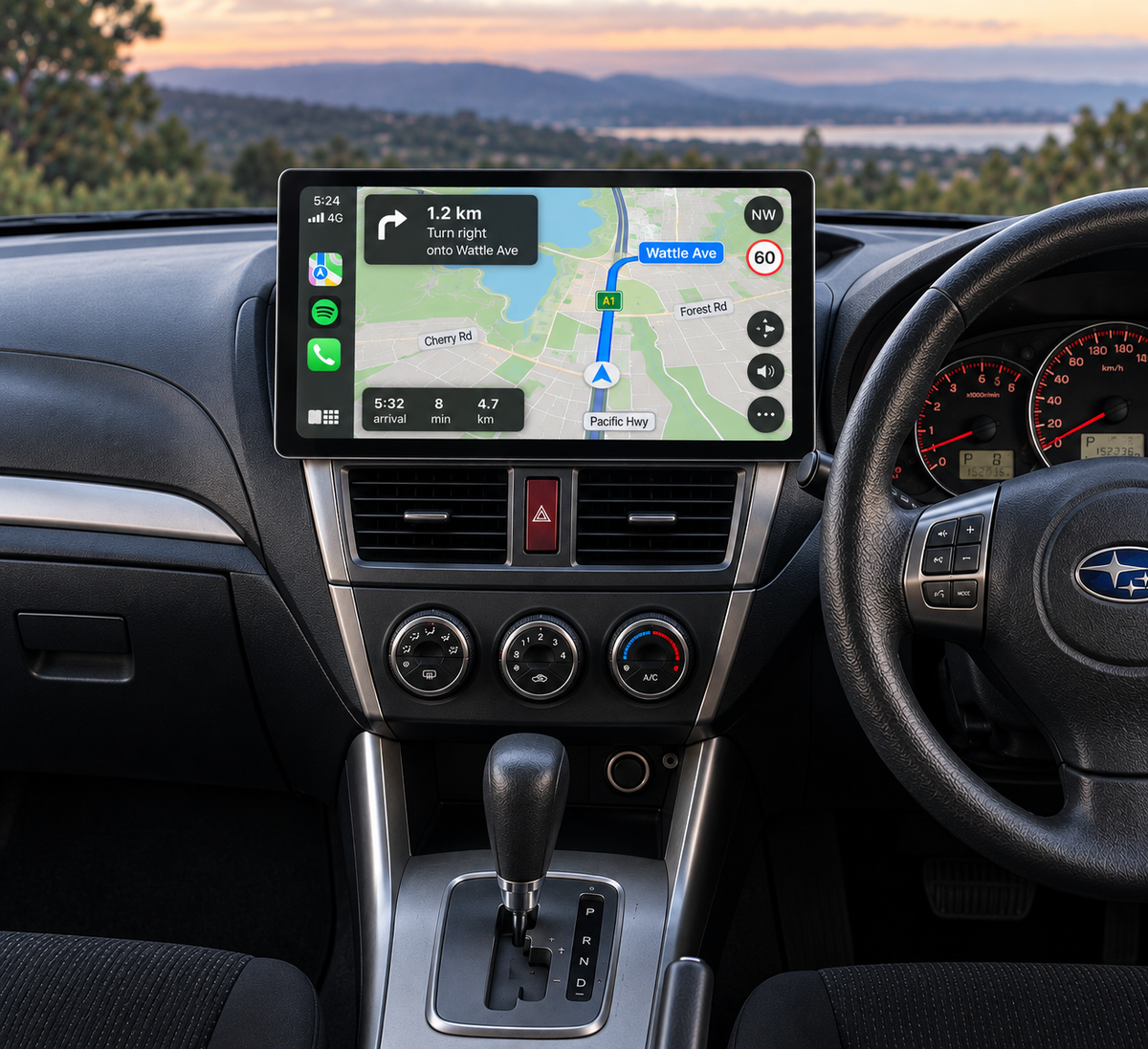 Subaru Impreza/WRX 2007-2012 13 Inch CarPlay Screen