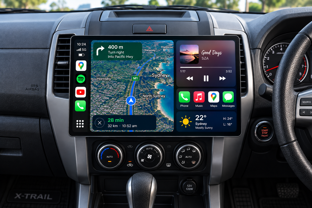 Nissan X-Trail T31 2007-2015 13 Inch CarPlay Screen