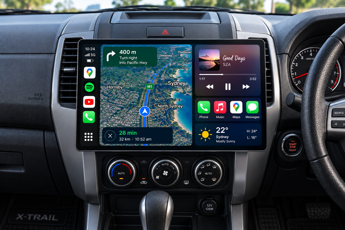 Nissan X-Trail T31 2007-2015 13 Inch CarPlay Screen